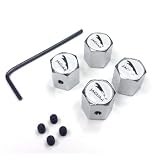 VCD Jaguar Valve Caps - White/Black (57)