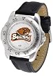 Oregon State Beavers Suntime Mens Sports Watch w/ Leather Band - NCAA College Athletics
