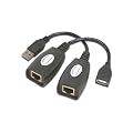 USB Over Ethernet RJ45 Extender Adapter Cat5 Cat6