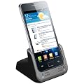 mumbi USB Dock Samsung i9100 Galaxy S2 SII S 2 II Dockingstation / Tischladestation + 2x USB Dock Datenkabel + Schnell Ladeger�t Netzteil