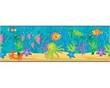 Sea Life Nautical Tropical Fish Kids Wall Border