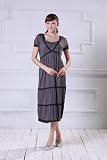 Rayon Smooth Long Maternity and Nursing Dress