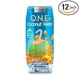O.N.E. Coconut Water with a Splash of Mango, 8.5-Ounce Aseptic Containers (Pack of 12)