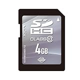PLANEX 永久保証 ハイスピードClass10対応 SDHCカード 4GB PL-SDHC04HS10