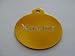 Pet ID Tag/Deluxe  Large Gold Circle