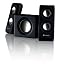 Verbatim 2.1 Multimedia Portables Lautsprechersystem, schwarz