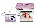 Canon PowerShot SD1100IS 8MP Digital Camera with 3x Optical Image Stabilized Zoom (Pink) with Selphy CP760 Photo Printer (Pink)