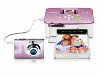 Canon PowerShot SD1100IS 8MP Digital Camera with 3x Optical Image Stabilized Zoom (Pink) with Selphy CP760 Photo Printer (Pink)