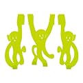 Doorhanger Monkey - Lime Green