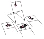 Champion .22 NRA Silhouettes Spinner Target (Includes 4 Targetand 1 Stand)