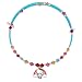 Hello Kitty Rainbow Multicolored Beaded Choker