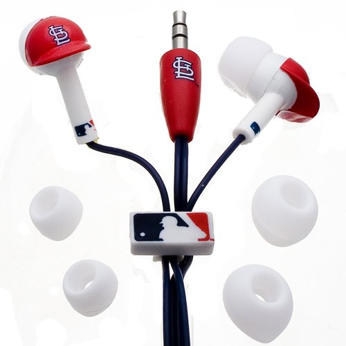 MLB Nes Group St. Louis Cardinals Batting Helmet Earbuds