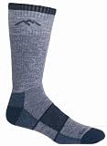  : Darn Tough Merino Wool Boot Sock Full Cushion,Light Denim,Large