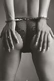 HUGE LAMINATED ENCAPSULATED Sexy Girl Hand Cuffs Panties Mike Payton Erotic Poster Measures 36 x 24 inches (91.5 x 61 cm )