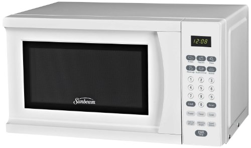 Review and Buying Guide of Buying Guide of Sunbeam SGS90701W 0.7-Cubic Feet Microwave Oven, White