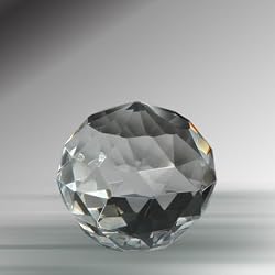 Crystal Paperweight Ball - Small #40-ADT
