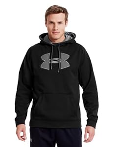 Under Armour Men's Armour® Fleece Storm Big Logo Hoodie Large Black
