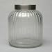 Tag Vintage Clear Glass Kitchen Medium Canister, 16 Cup Capacity