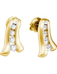0.32CTW DIAMOND FASHION EARRINGS
