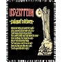 Led Zeppelin Afghan Stairway to Heaven Throw Blanket New