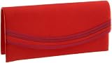 Menbur Satin Stripe Envelope Clutch