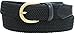 Men's Fabric Stretch Belt, Regular & Big Men's Sizes, Solid Brass Buckle - Style 0942