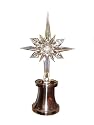 GKI Bethlehem Lighting LED White Pulsing Reflections Bethlehem Star Christmas Table Topper, Battery-Operated