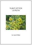 Plant list for La Palma