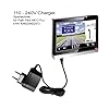 Netzteil f�r Falk Navigation* NEO 440, NEO 450, NEO 550 FLEX-Serie: FLEX 400, FLEX 450, FLEX 500 PUR-Serie: PUR 550... 230V Ladeger�t f�r die Steckdose f�r GPS Navigation im Auto 110 - 240 Volt