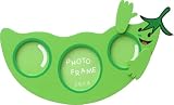 �ʐ^���� Vegetable Frame �i�x�W�^�u���t���[���j ���₦��ǂ�����