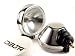 500 Series Competition Xenon Driving Light Kit w/ Cover - 100W - Chrome