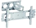 MQA63303 Full-Motion Adjustable Tilting & Articulating DUAL ARM Universal (30 to 63 inches) Heavy-Duty LCD / Plasma Wall Mount Bracket for All BRANDS