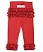 RuffleButts® Infant / Toddler Girls Solid Everyday Leggings w/ Ruffles