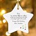 Personalized Star Christmas Ornament - Shine Like A Star Design