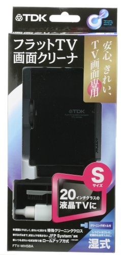 TDK フラットテレビ画面クリーナ　Sサイズ(湿式) FTV-WH5BA