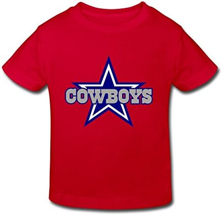 Dallas Cowboys Star Logo Toddler T-shirts Cool Size 3 Toddler Red By Hongxm