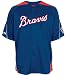 Atlanta Braves Laser Cooperstown Throwback Jersey
