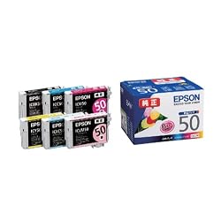 EPSONインクカートリッジ(6色セット) IC6CL50