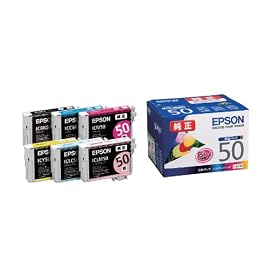 EPSON インクカートリッジ(6色セット) IC6CL50