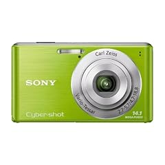 Sony DSC-W530G Digitalkamera (14 Megapixel, 4-fach optischer Zoom, 26mm Weitwinkel, 6,9 cm (2,7 Zoll) Display) gr�n