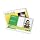 Fellowes Hot Laminating Pouches, ID Tag, Punched, 7 mil, 100 Pack (52050)