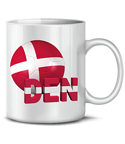 FUSSBALL – FANARTIKEL – Dänemark 5140(Weiss)