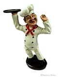 31" Extra Large Fat French Chef Butler With Tray 31" Extra Large Fat French Chef Butler With Tray