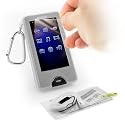 Tuff-Luv Slim&Lite Silicone Case & Screen Protection Pack for Sony Walkman X Series - Clear