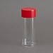 Coin Capsule Storage Tube for All Air-Tite Model H Size Coin Holders Qty: 1 (Red Lid)