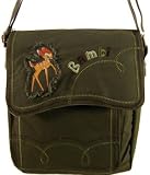 Bambi Canvas Shoulder Bag