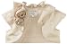 Us Angels Girls 4-6x Satin Bolero Jacket With Fabric Rosettes