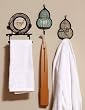 Bird Cage Hooks and Towel Holder Set of 3 Bird Cage Hooks and Towel Holder Set of 3