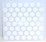 FastCap Adhesive Cover Caps PVC White 9/16