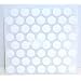 FastCap Adhesive Cover Caps PVC White 9/16" (1 Sheet 52 Caps)
